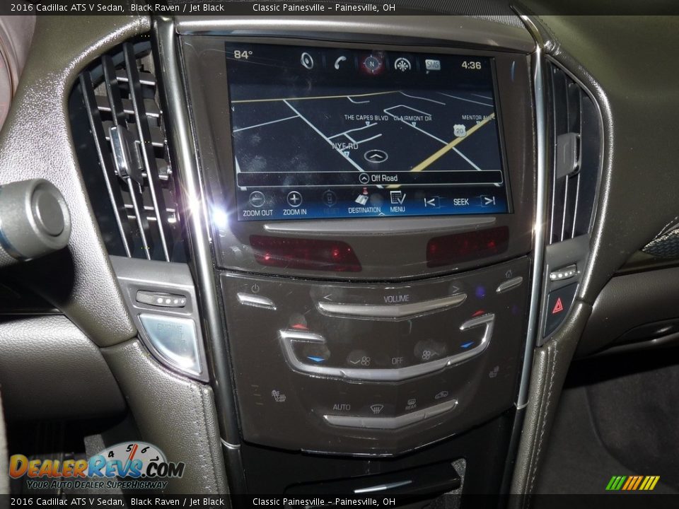 2016 Cadillac ATS V Sedan Black Raven / Jet Black Photo #13