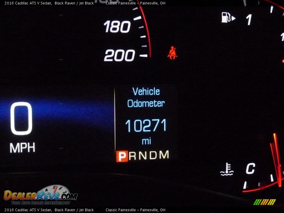 2016 Cadillac ATS V Sedan Black Raven / Jet Black Photo #14