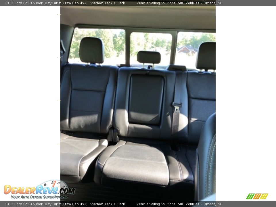 2017 Ford F250 Super Duty Lariat Crew Cab 4x4 Shadow Black / Black Photo #5