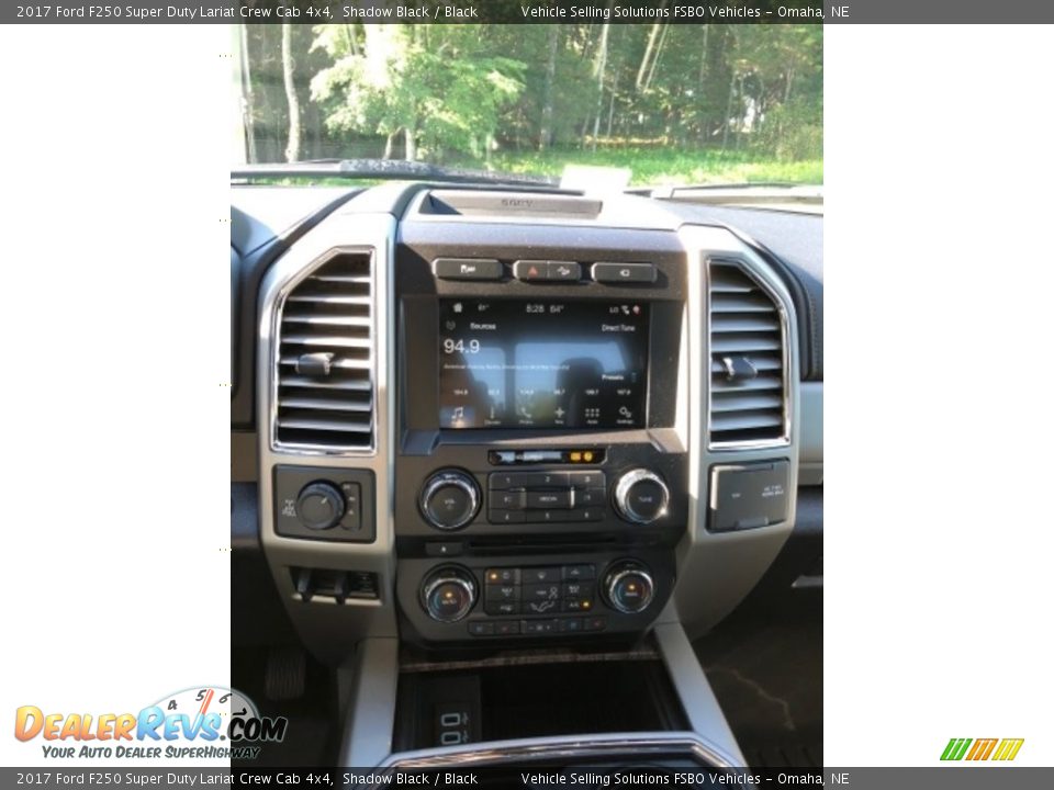 2017 Ford F250 Super Duty Lariat Crew Cab 4x4 Shadow Black / Black Photo #6