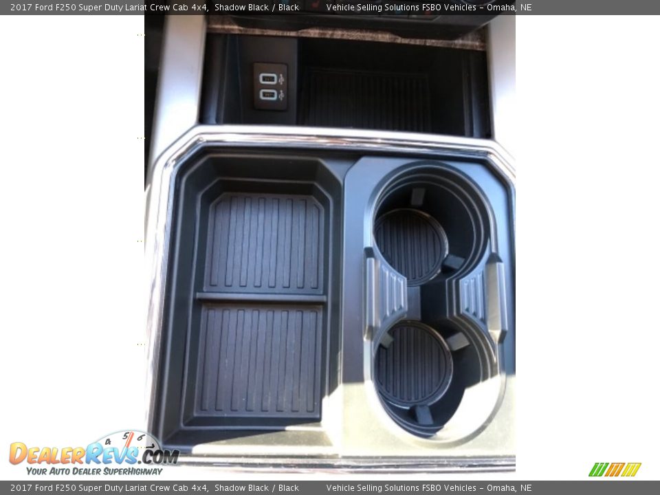 2017 Ford F250 Super Duty Lariat Crew Cab 4x4 Shadow Black / Black Photo #7