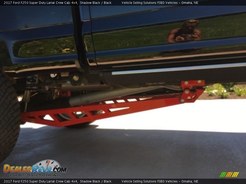 2017 Ford F250 Super Duty Lariat Crew Cab 4x4 Shadow Black / Black Photo #10