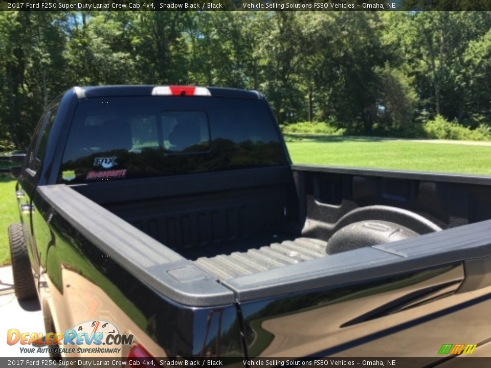 2017 Ford F250 Super Duty Lariat Crew Cab 4x4 Shadow Black / Black Photo #11