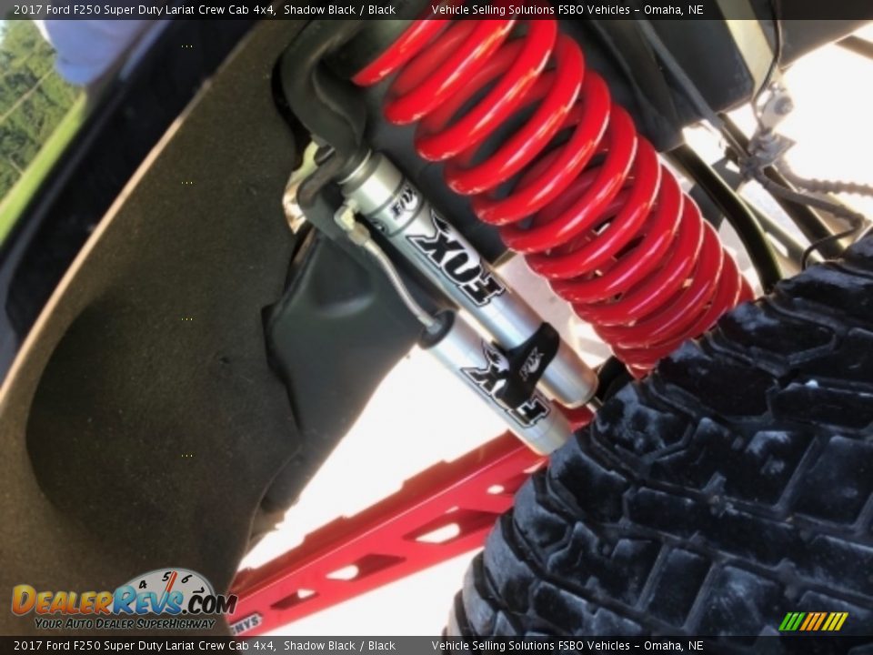 2017 Ford F250 Super Duty Lariat Crew Cab 4x4 Shadow Black / Black Photo #13