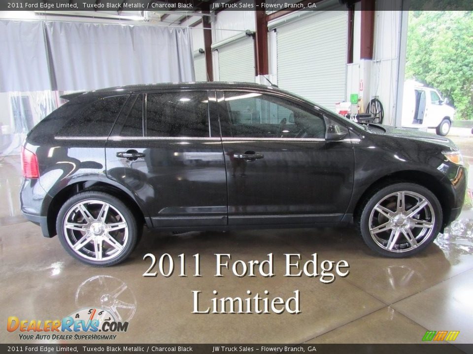 2011 Ford Edge Limited Tuxedo Black Metallic / Charcoal Black Photo #2