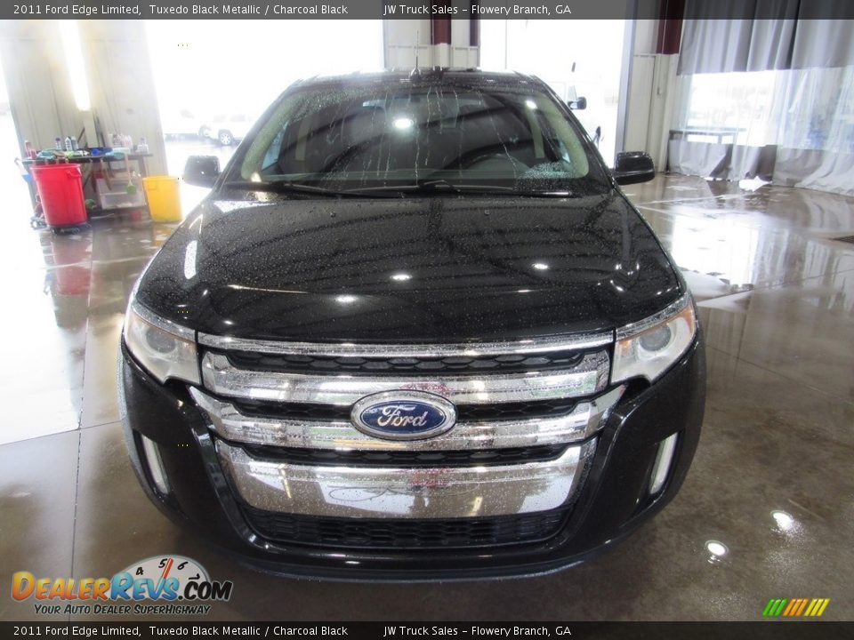 2011 Ford Edge Limited Tuxedo Black Metallic / Charcoal Black Photo #4