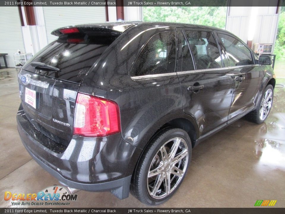 2011 Ford Edge Limited Tuxedo Black Metallic / Charcoal Black Photo #5