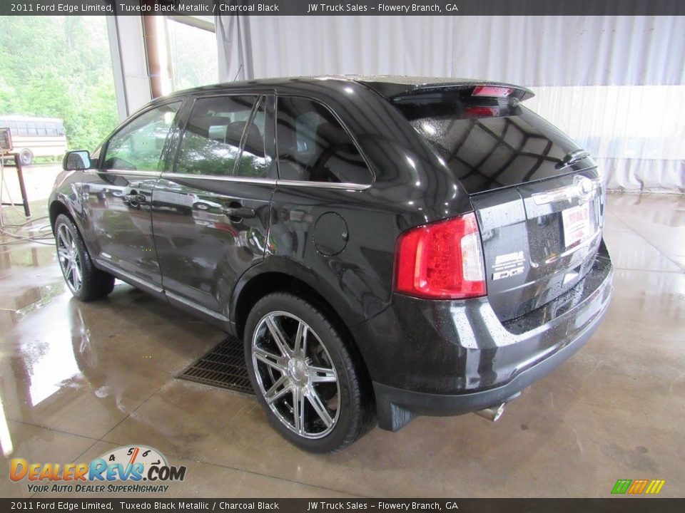 2011 Ford Edge Limited Tuxedo Black Metallic / Charcoal Black Photo #7