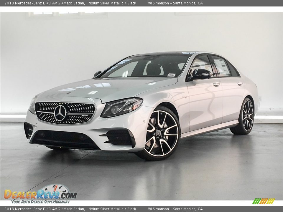 Front 3/4 View of 2018 Mercedes-Benz E 43 AMG 4Matic Sedan Photo #12