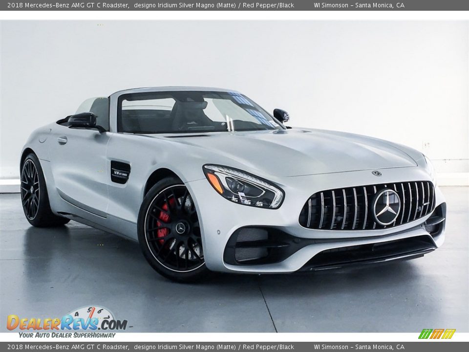 Front 3/4 View of 2018 Mercedes-Benz AMG GT C Roadster Photo #16