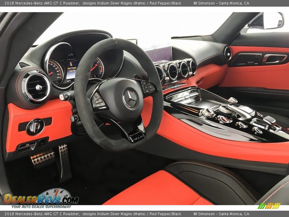 Front Seat of 2018 Mercedes-Benz AMG GT C Roadster Photo #21
