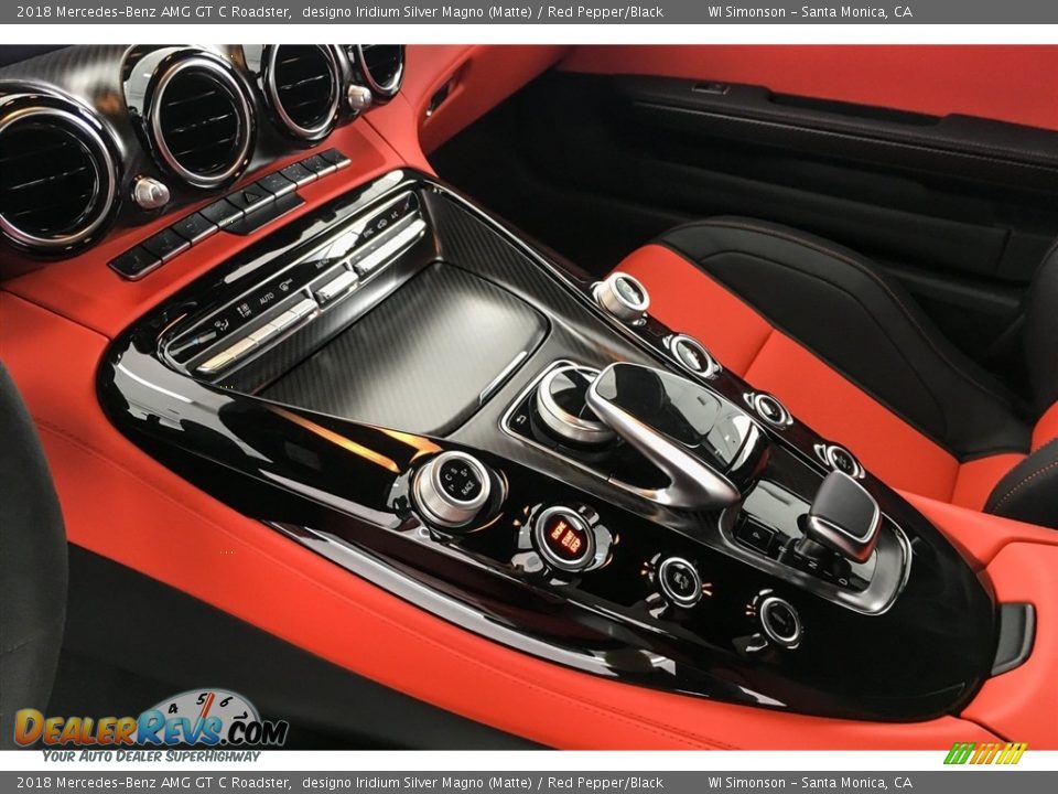 Controls of 2018 Mercedes-Benz AMG GT C Roadster Photo #22