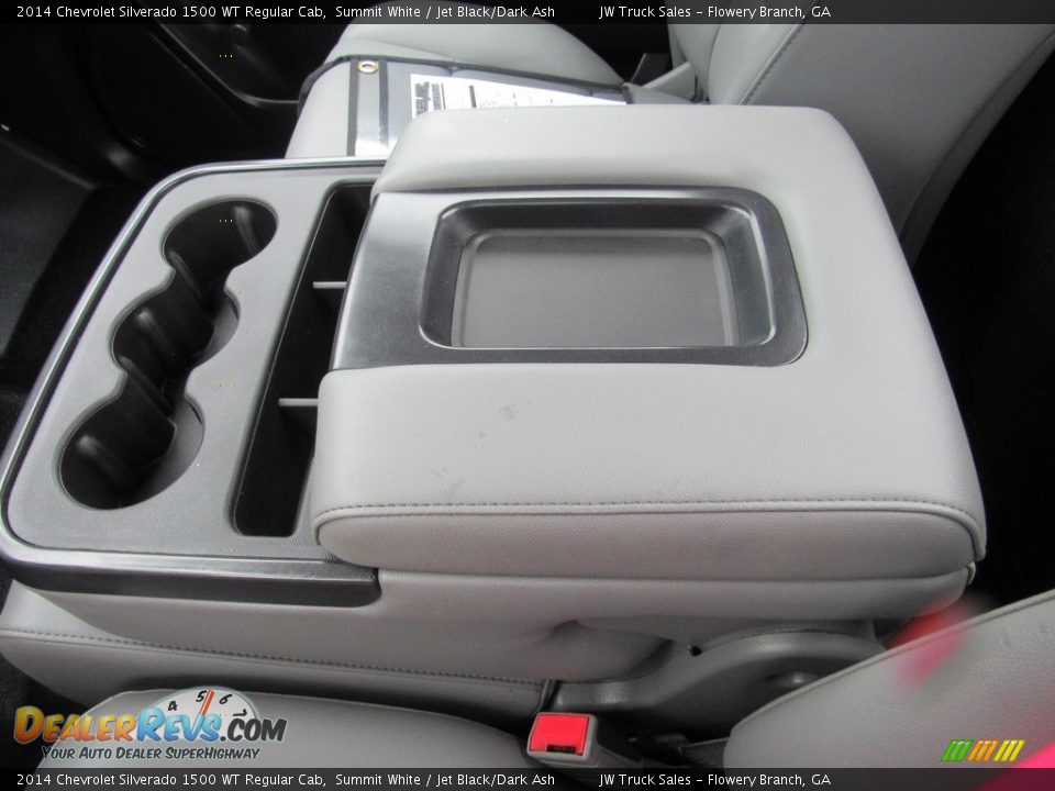 2014 Chevrolet Silverado 1500 WT Regular Cab Summit White / Jet Black/Dark Ash Photo #25