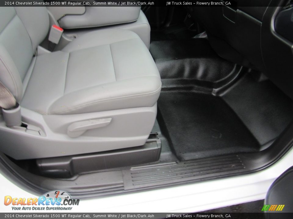 2014 Chevrolet Silverado 1500 WT Regular Cab Summit White / Jet Black/Dark Ash Photo #33