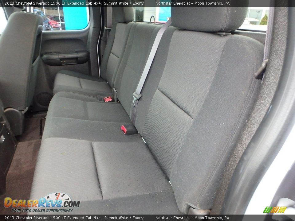 2013 Chevrolet Silverado 1500 LT Extended Cab 4x4 Summit White / Ebony Photo #20