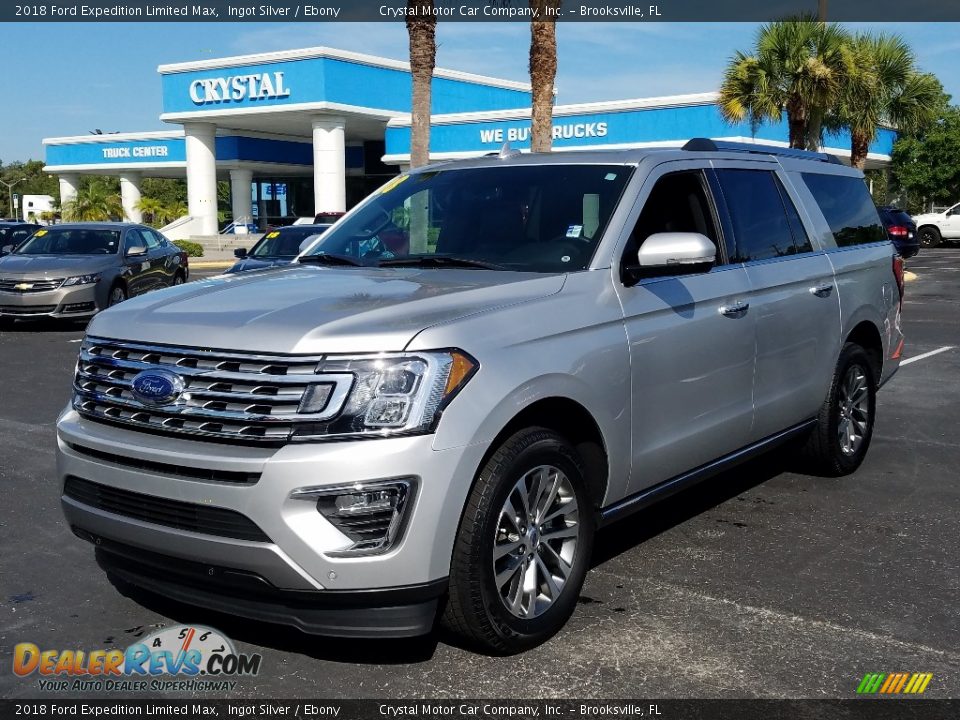 2018 Ford Expedition Limited Max Ingot Silver / Ebony Photo #1