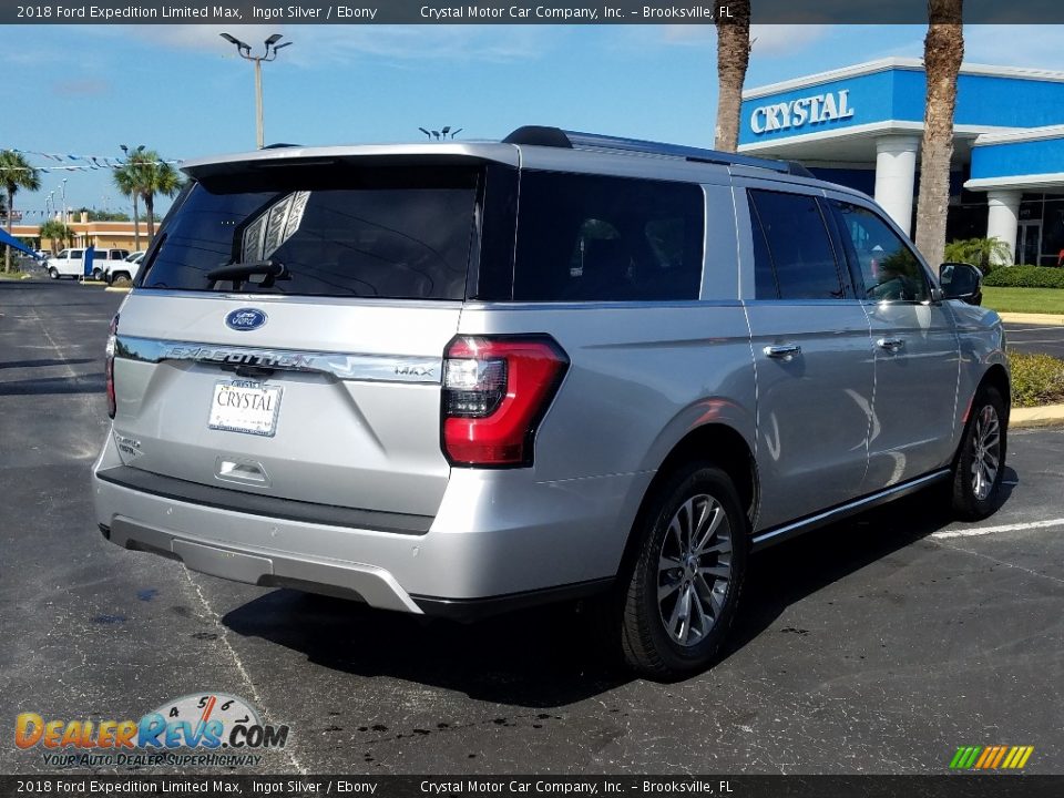 2018 Ford Expedition Limited Max Ingot Silver / Ebony Photo #5