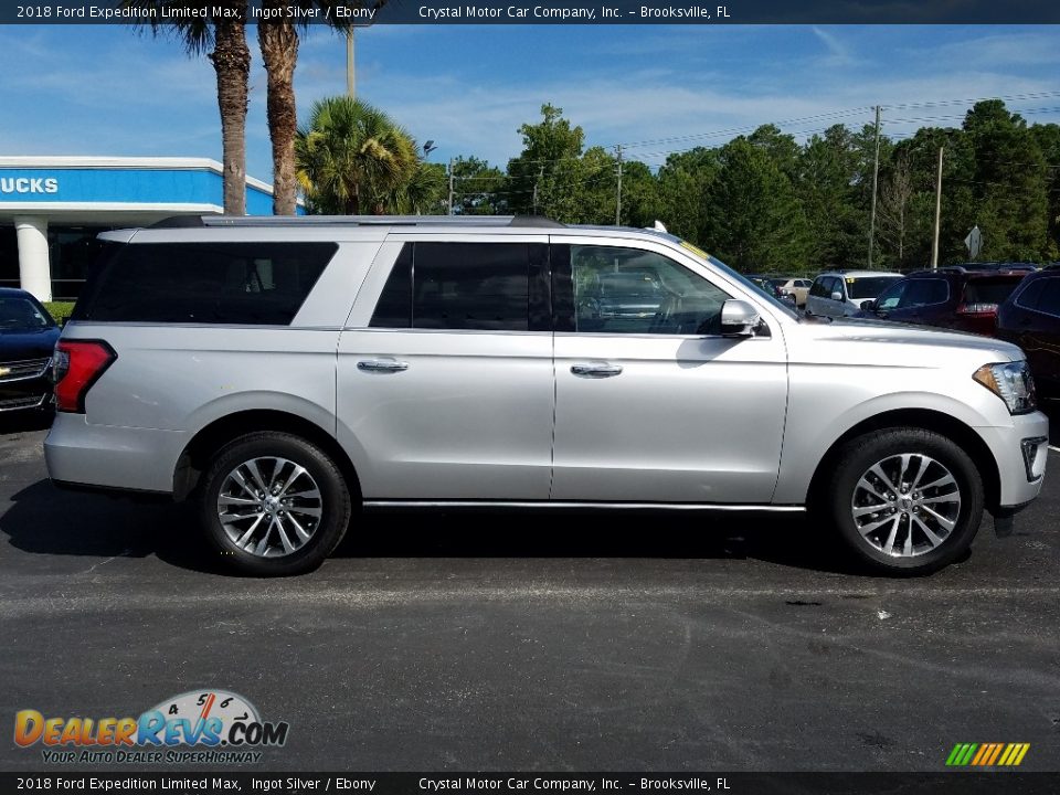 2018 Ford Expedition Limited Max Ingot Silver / Ebony Photo #6