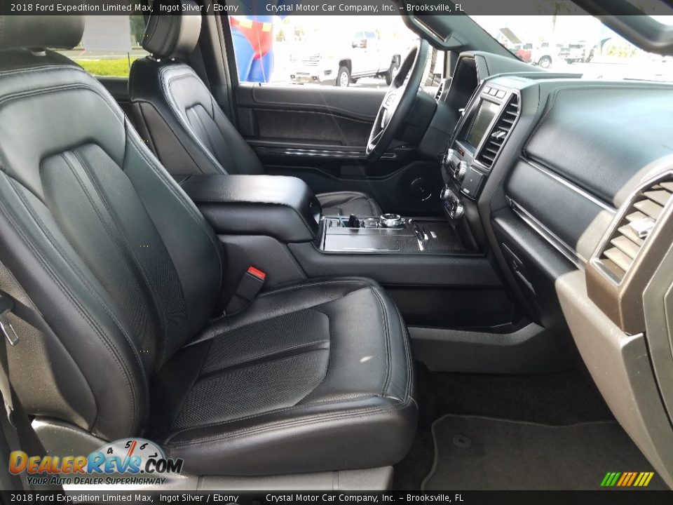 2018 Ford Expedition Limited Max Ingot Silver / Ebony Photo #12