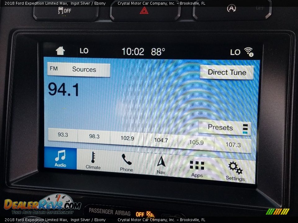 2018 Ford Expedition Limited Max Ingot Silver / Ebony Photo #15