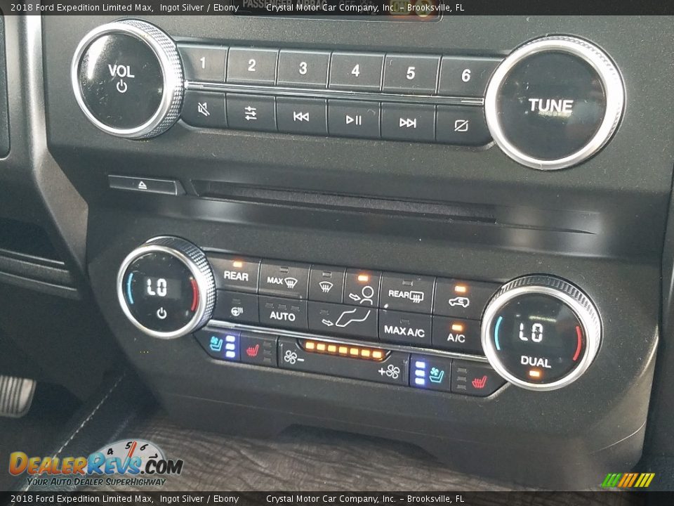 2018 Ford Expedition Limited Max Ingot Silver / Ebony Photo #16