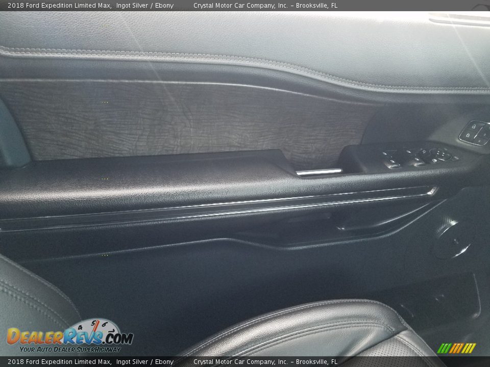 2018 Ford Expedition Limited Max Ingot Silver / Ebony Photo #17