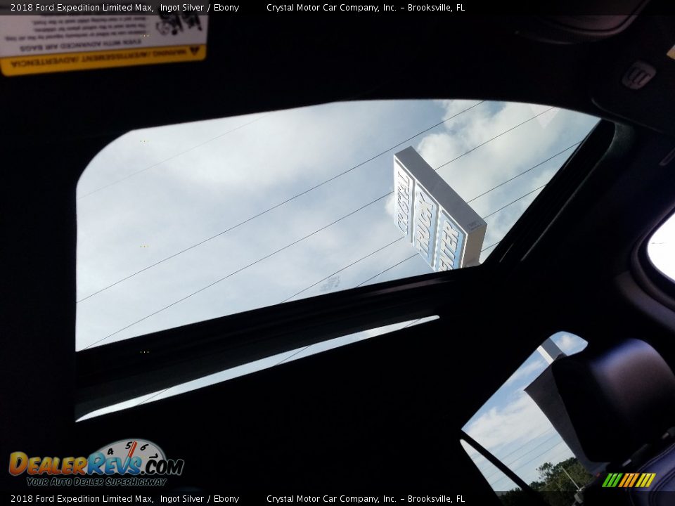 2018 Ford Expedition Limited Max Ingot Silver / Ebony Photo #18