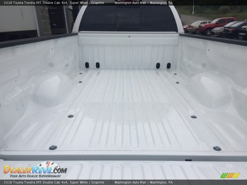 2018 Toyota Tundra SR5 Double Cab 4x4 Super White / Graphite Photo #5