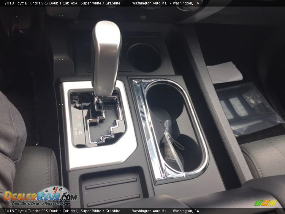 2018 Toyota Tundra SR5 Double Cab 4x4 Super White / Graphite Photo #21