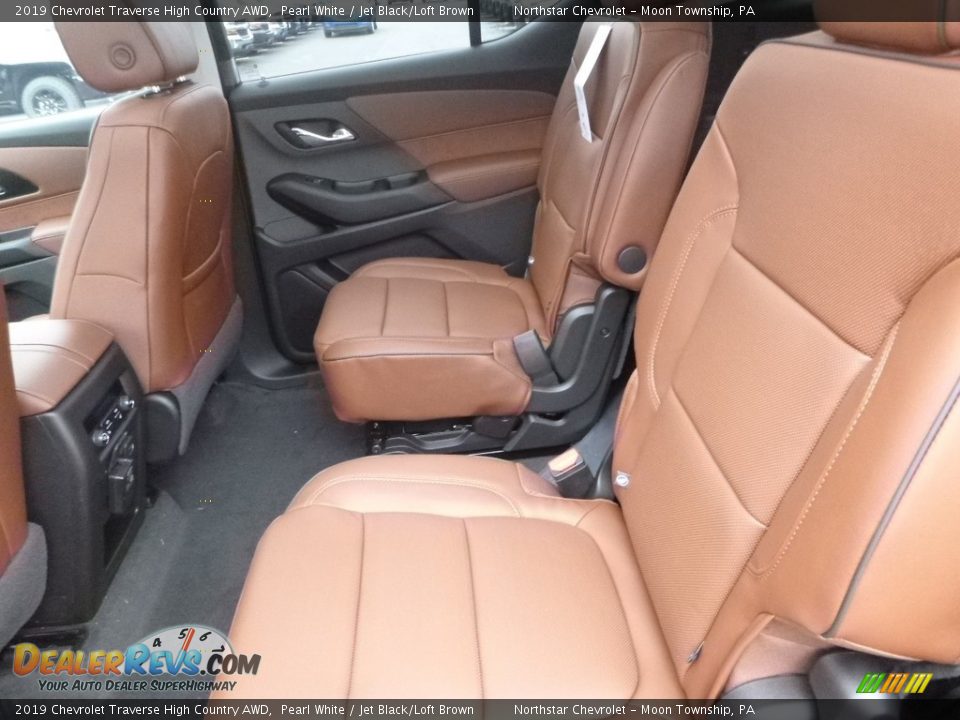 Rear Seat of 2019 Chevrolet Traverse High Country AWD Photo #11