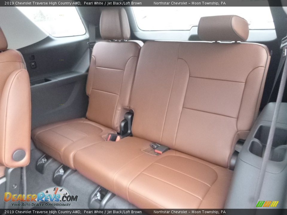 Rear Seat of 2019 Chevrolet Traverse High Country AWD Photo #13