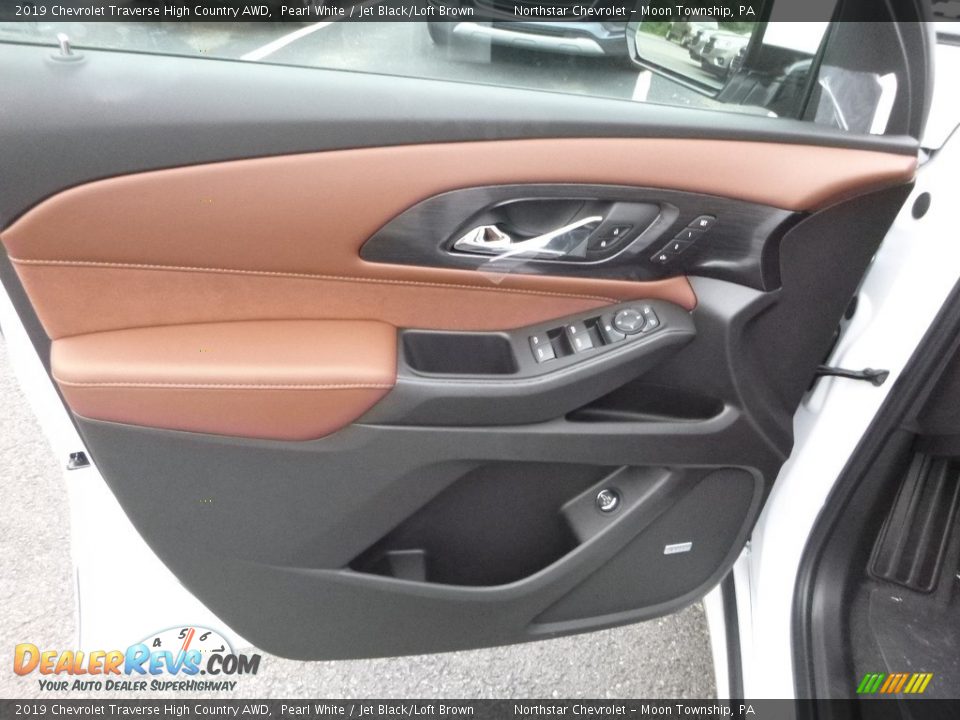 Door Panel of 2019 Chevrolet Traverse High Country AWD Photo #14
