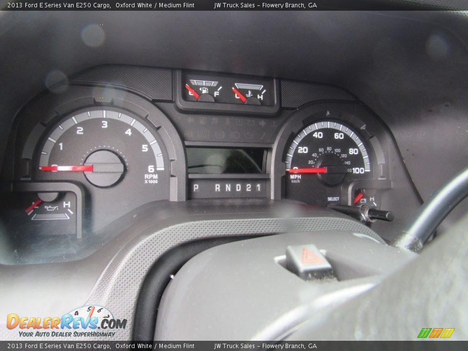 2013 Ford E Series Van E250 Cargo Oxford White / Medium Flint Photo #22