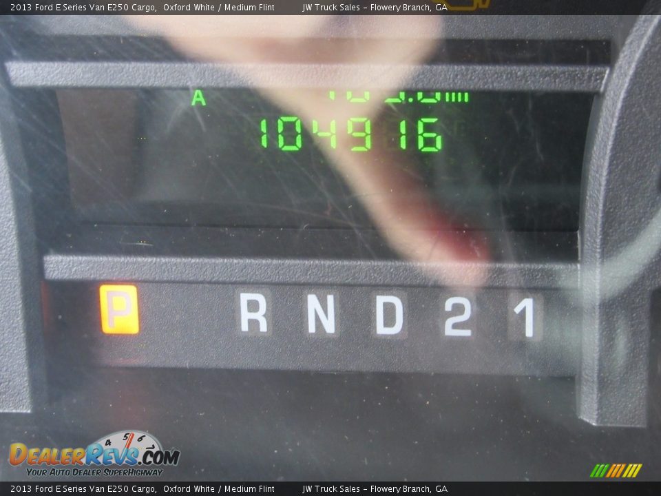 2013 Ford E Series Van E250 Cargo Oxford White / Medium Flint Photo #23