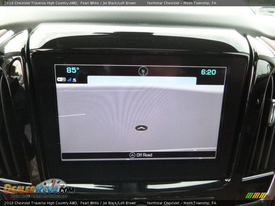 2019 Chevrolet Traverse High Country AWD Pearl White / Jet Black/Loft Brown Photo #18