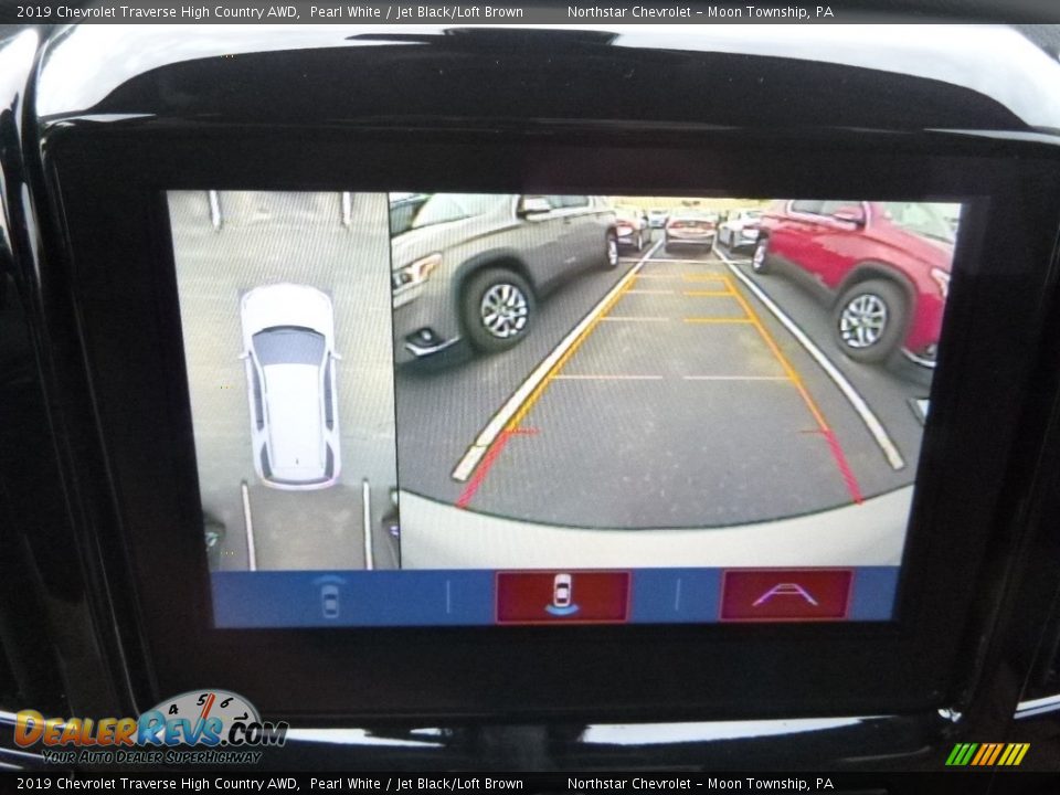 2019 Chevrolet Traverse High Country AWD Pearl White / Jet Black/Loft Brown Photo #20