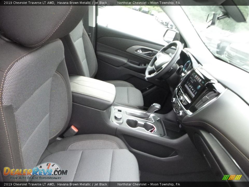 2019 Chevrolet Traverse LT AWD Havana Brown Metallic / Jet Black Photo #10