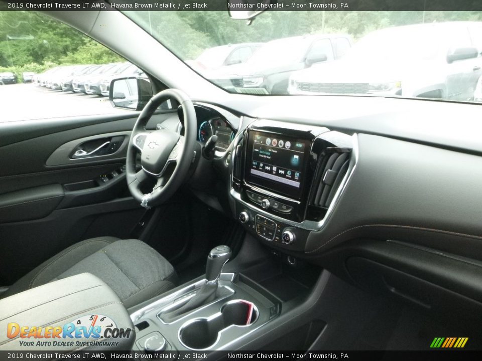 2019 Chevrolet Traverse LT AWD Havana Brown Metallic / Jet Black Photo #11
