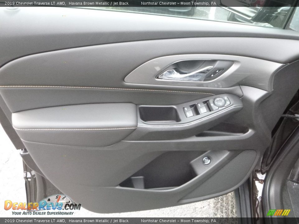 2019 Chevrolet Traverse LT AWD Havana Brown Metallic / Jet Black Photo #16