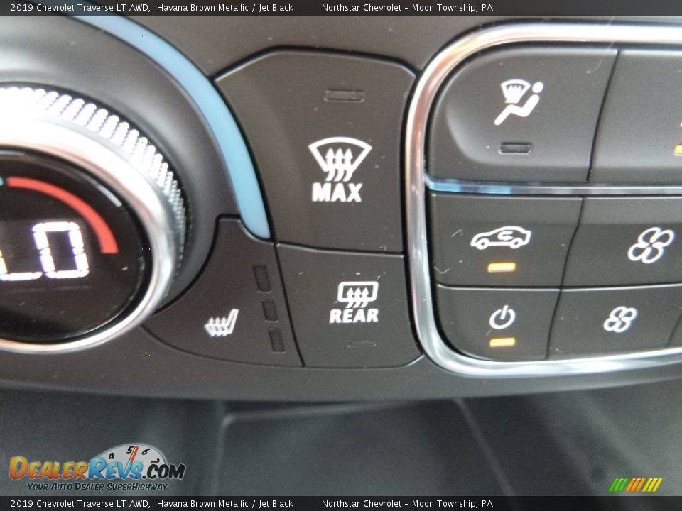 2019 Chevrolet Traverse LT AWD Havana Brown Metallic / Jet Black Photo #20