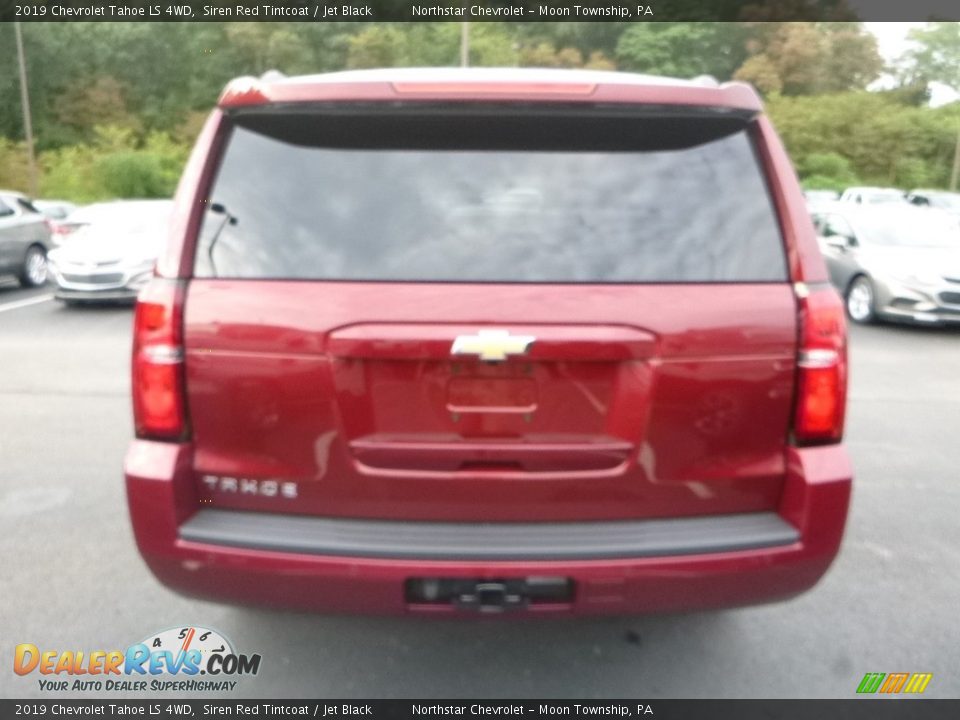 2019 Chevrolet Tahoe LS 4WD Siren Red Tintcoat / Jet Black Photo #4