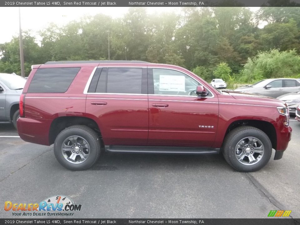 2019 Chevrolet Tahoe LS 4WD Siren Red Tintcoat / Jet Black Photo #6