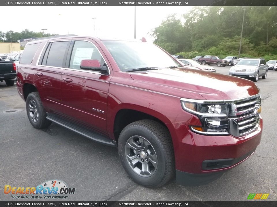 2019 Chevrolet Tahoe LS 4WD Siren Red Tintcoat / Jet Black Photo #7
