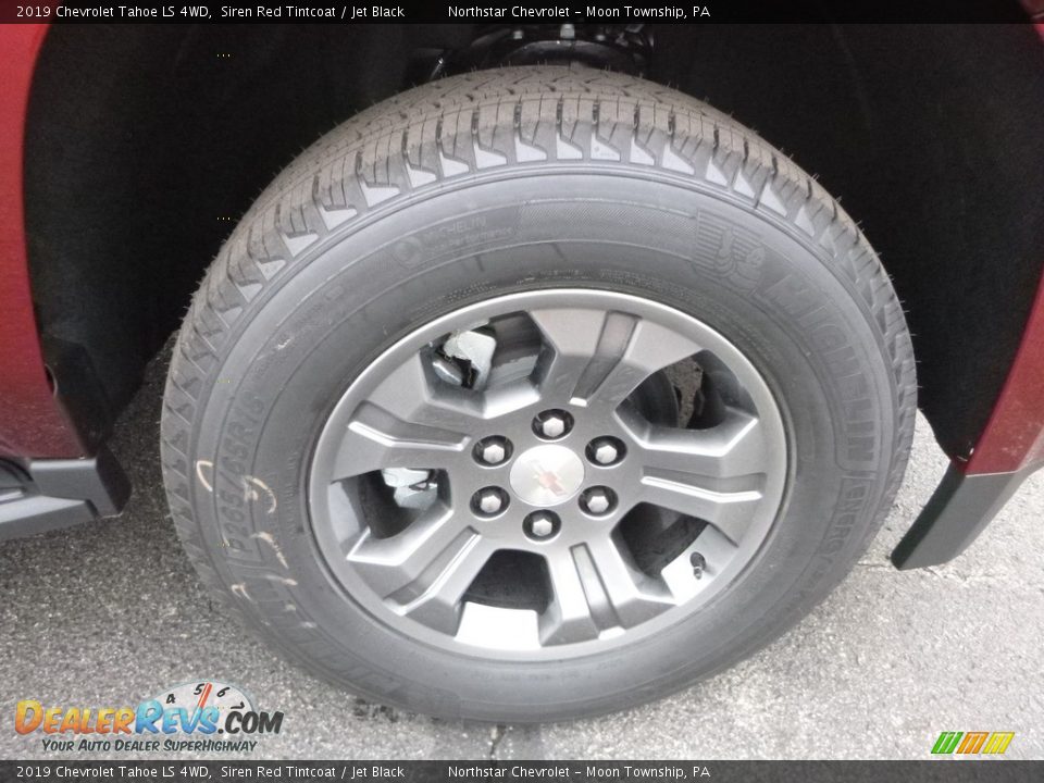 2019 Chevrolet Tahoe LS 4WD Siren Red Tintcoat / Jet Black Photo #9