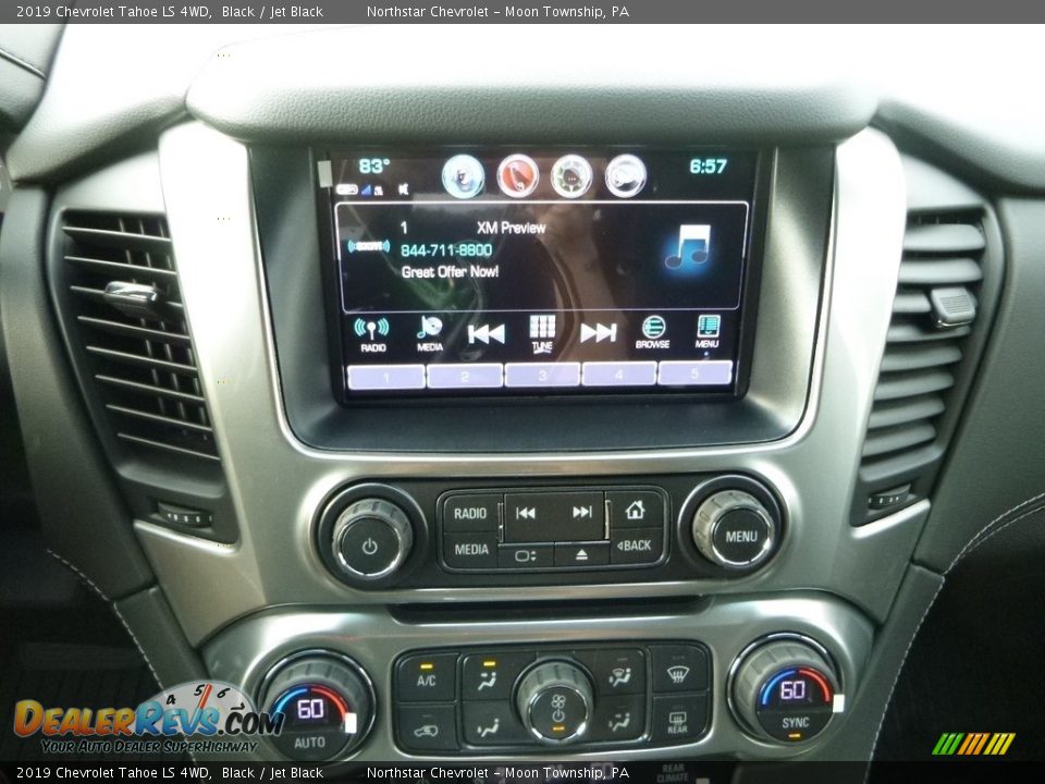 2019 Chevrolet Tahoe LS 4WD Black / Jet Black Photo #17