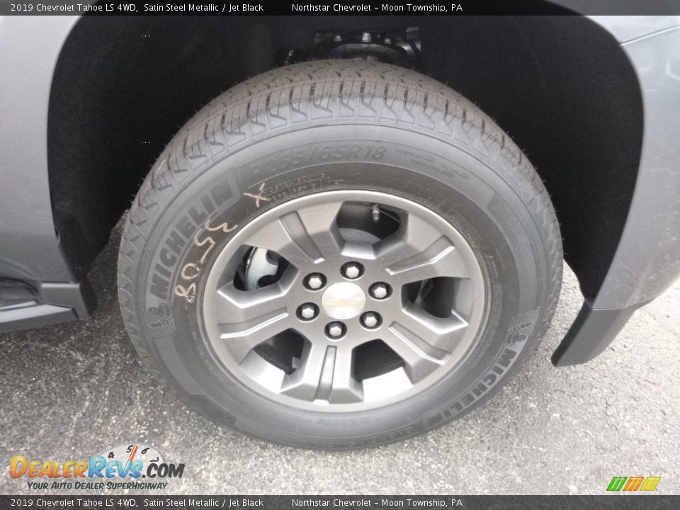 2019 Chevrolet Tahoe LS 4WD Satin Steel Metallic / Jet Black Photo #9