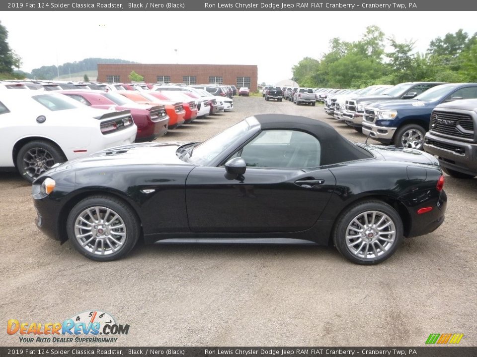 Black 2019 Fiat 124 Spider Classica Roadster Photo #2