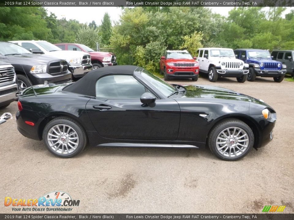 Black 2019 Fiat 124 Spider Classica Roadster Photo #6