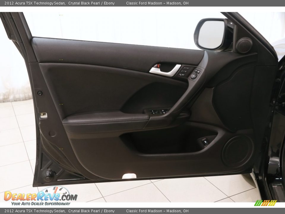 2012 Acura TSX Technology Sedan Crystal Black Pearl / Ebony Photo #4
