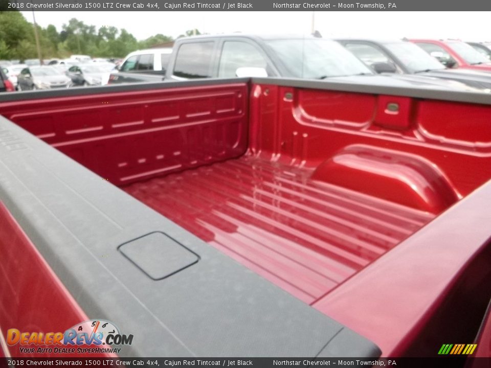 2018 Chevrolet Silverado 1500 LTZ Crew Cab 4x4 Cajun Red Tintcoat / Jet Black Photo #12